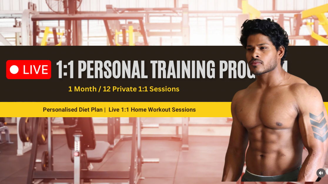 1:1 Live Coaching (12 Sessions) Banner